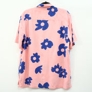 Urban Outfitters UO Men's Daisy Print Button-Down Shirt  M