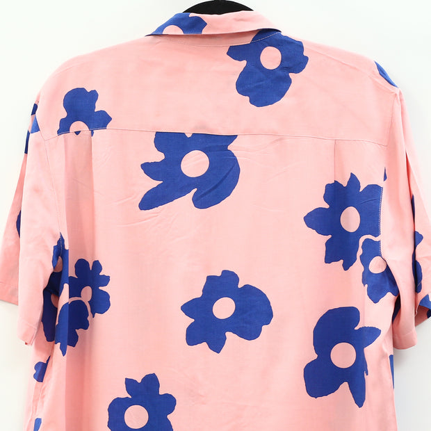 Urban Outfitters UO Men's Daisy Print Button-Down Shirt  M