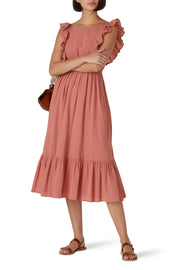 Ba&sh Joyce Midi Dress L-3