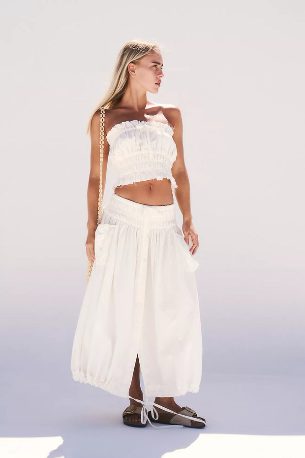 Free People Free-est All The Things Midi Skirt
