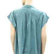 Nili Lotan Normandy Shirt Tunic Top M