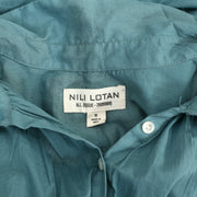 Nili Lotan Normandy Shirt Tunic Top M
