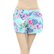 Lilly Pulitzer Luxletic Floral Printed Shorts S