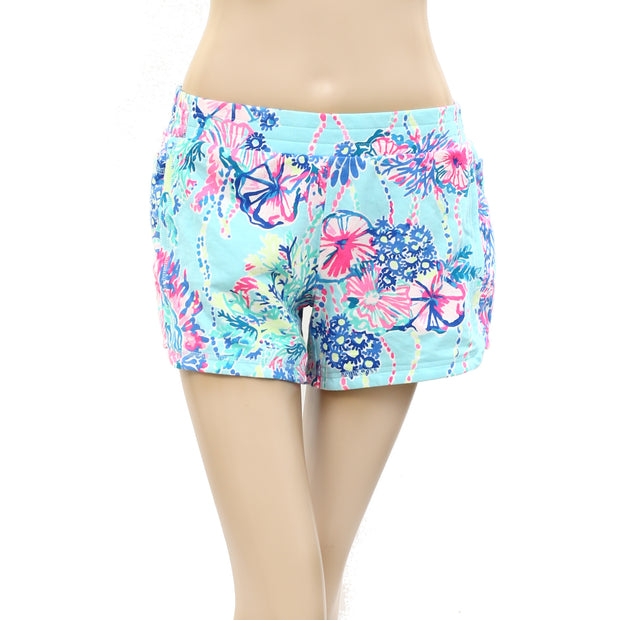 Lilly Pulitzer Luxletic Floral Printed Shorts S