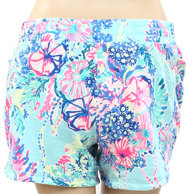Lilly Pulitzer Luxletic Floral Printed Shorts S