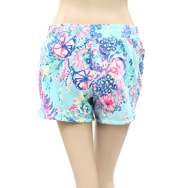 Lilly Pulitzer Luxletic Floral Printed Shorts S