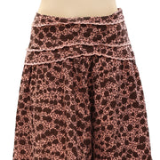 By Anthropologie Crochet Lace Midi Skirt XS