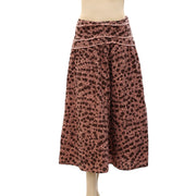 By Anthropologie Crochet Lace Midi Skirt XS
