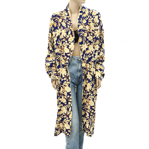 Free People Wild Nights Duster Maxi Top XS