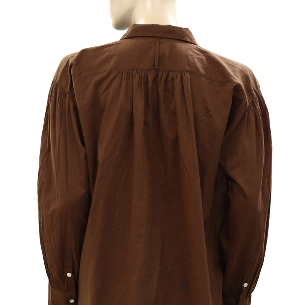 Nili Lotan Miles Tunic Shirt Top XS