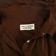 Nili Lotan Miles Tunic Shirt Top XS