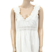 Free People Endless Summer Crochet Lace Mini Dress S