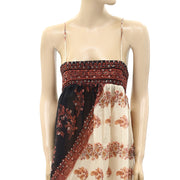 Intimately Free People Smocked Cotton Slip Dress S