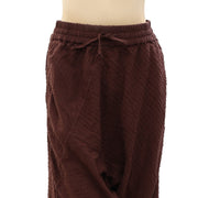 Free People Endless Summer Texture Striped Harem Pants XS