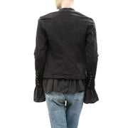 Free People Ruffles Romance Jacket Top