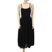 Free People Endless Summer Solid Maxi Long Dress S