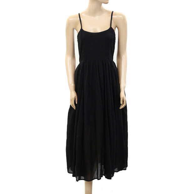 Free People Endless Summer Solid Maxi Long Dress S