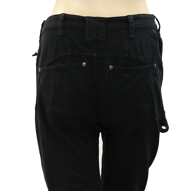 Free People We The Free Solid Cotton Cargo Pants S