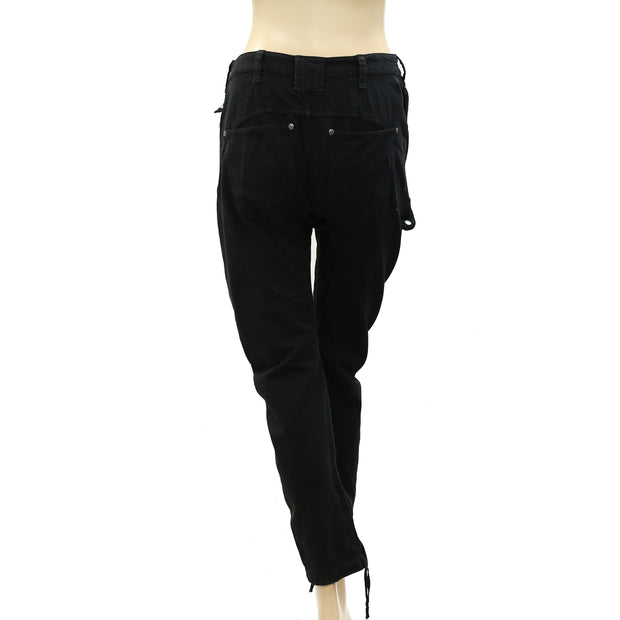 Free People We The Free Solid Cotton Cargo Pants S