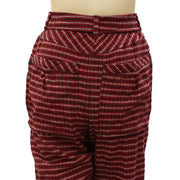 Free People Striped Printed Pants S