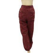 Free People Striped Printed Pants S