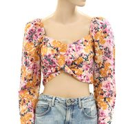 By Anthropologie Boho Sleep Kimono Tunic Top S