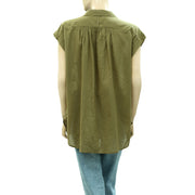 Nili Lotan Normandy Blouse Shirt Tunic Top XS