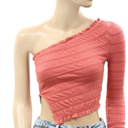 Free People Jasmine One-Shoulder Blouse Top