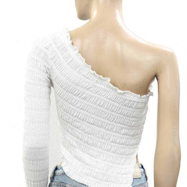 Free People Jasmine One-Shoulder Blouse Top