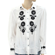Free People We The Free Billy Silky Tunic Shirt Top