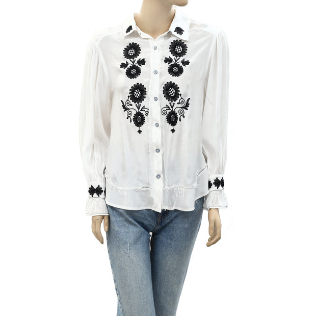 Free People We The Free Billy Silky Tunic Shirt Top
