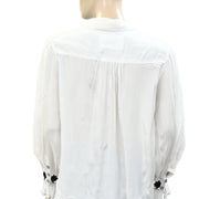 Free People We The Free Billy Silky Tunic Shirt Top
