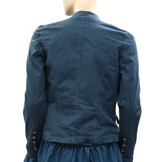 Free People Ruffles Romance Jacket Top