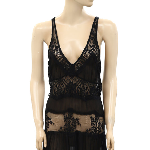 Intimately Free People Under My Spell Slip Midi Dress