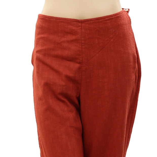 By Anthropologie Embroidered Pants XS