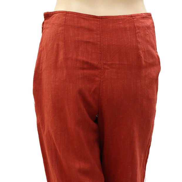 By Anthropologie Embroidered Pants XS