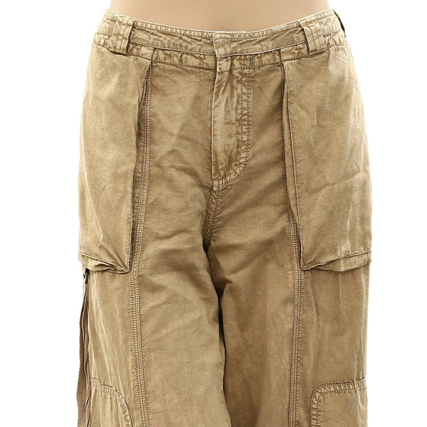Free People One Step Ahead Parachute Pants S