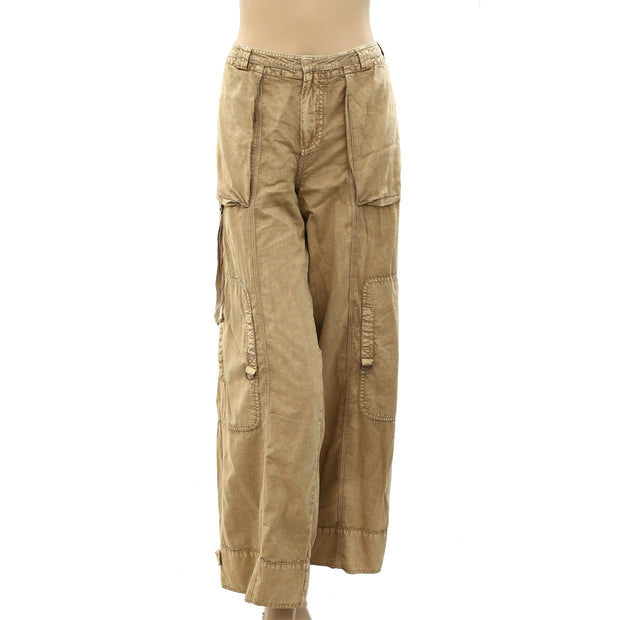 Free People One Step Ahead Parachute Pants S