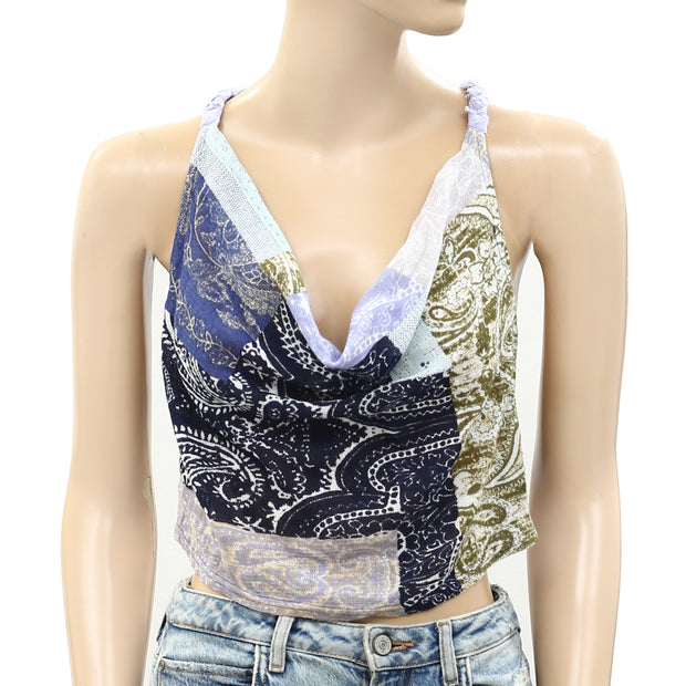 Free People Laila Cropped Tank Top