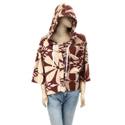 Free People We The Free Terry Cardi Hoodie Pullover Top L
