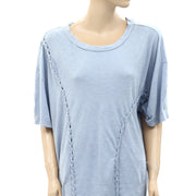 Free People We The Free Moonlit Midi Tee Tunic Top