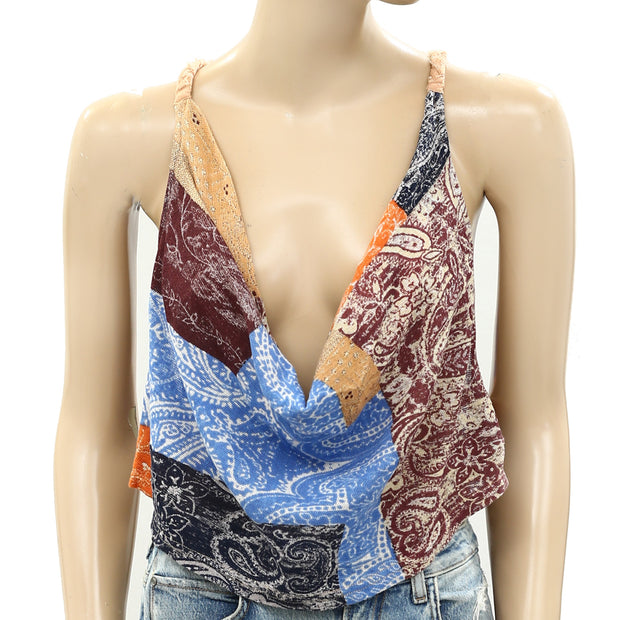 Free People Laila Cropped Tank Top
