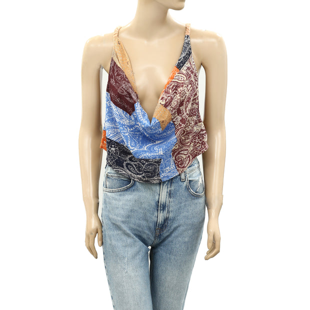 Free People Laila Cropped Tank Top