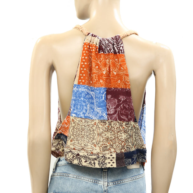 Free People Laila Cropped Tank Top
