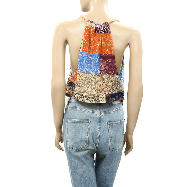 Free People Laila Cropped Tank Top
