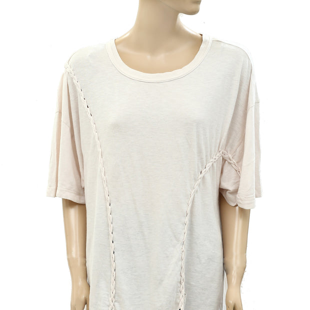 Free People We The Free Moonlit Midi Tee Tunic Top