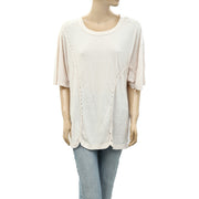 Free People We The Free Moonlit Midi Tee Tunic Top