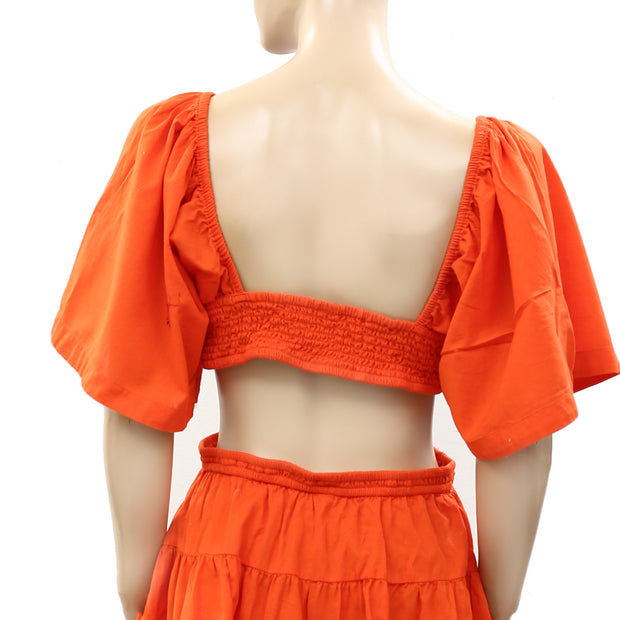 Free People Free-Est Cross of Sunlight Mini Dress M