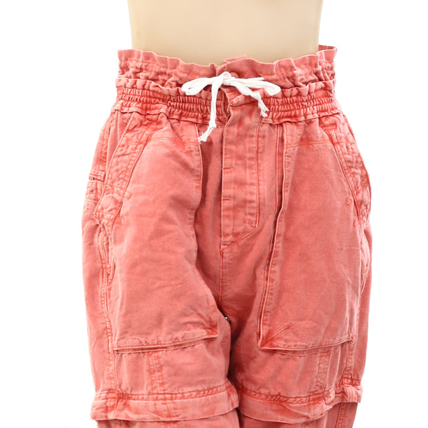 Free People Wind Drift Convertible Pants Shorts XS