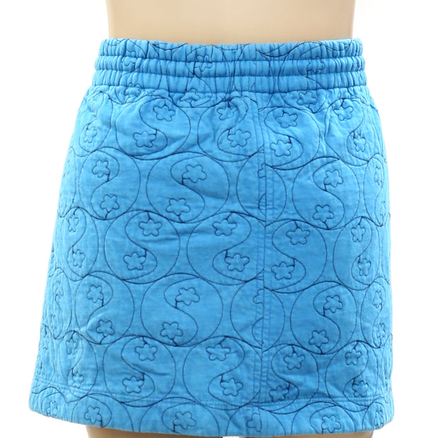 BDG Urban Outfitter Logan Quilted Mini Skirt L